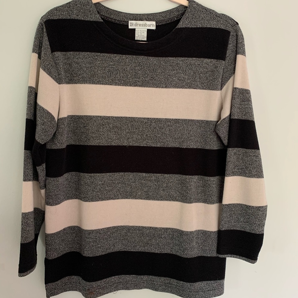Women striped sweater size small